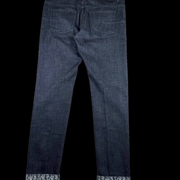 Authentic DIOR Men's Black Pants w/ Cuff - Size 36 - Picture 2 of 8